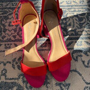 CL by Laundry Strappy Colorful Sandals